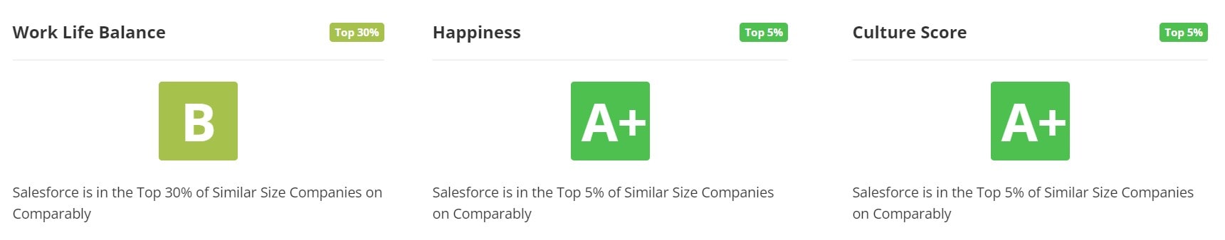 Salesforce Work Life Balance