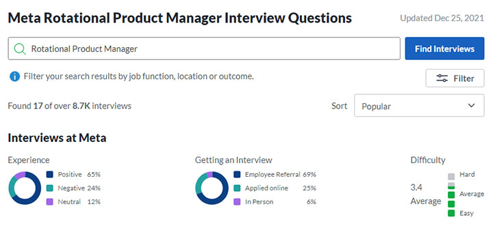 Facebook Interview Questions