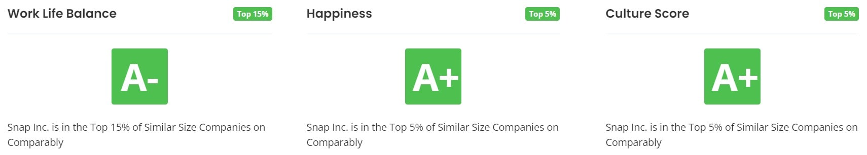 Snap's Working Culture