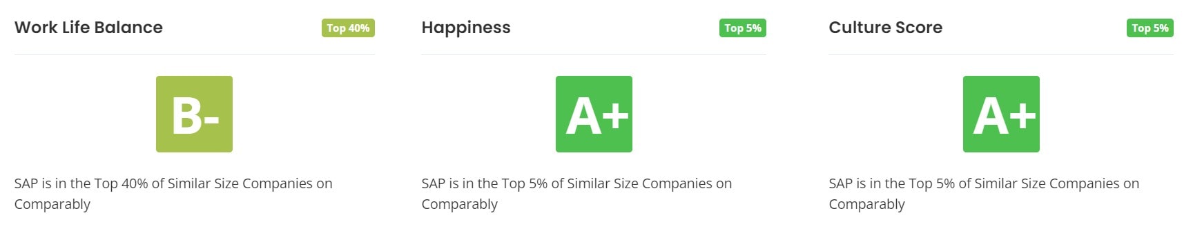 SAP Work Life Balance