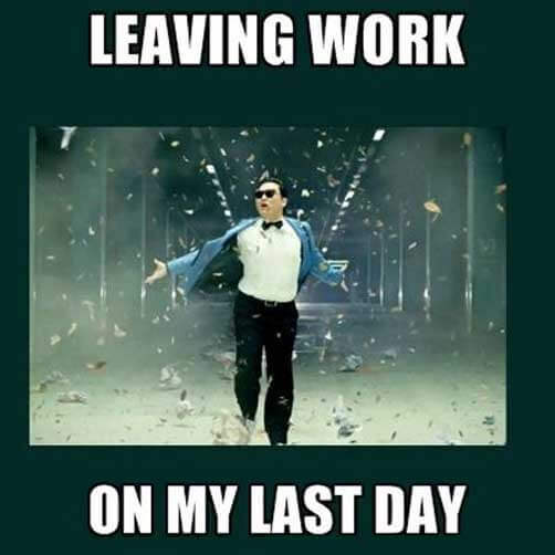 PSY on the Last Day of Work
